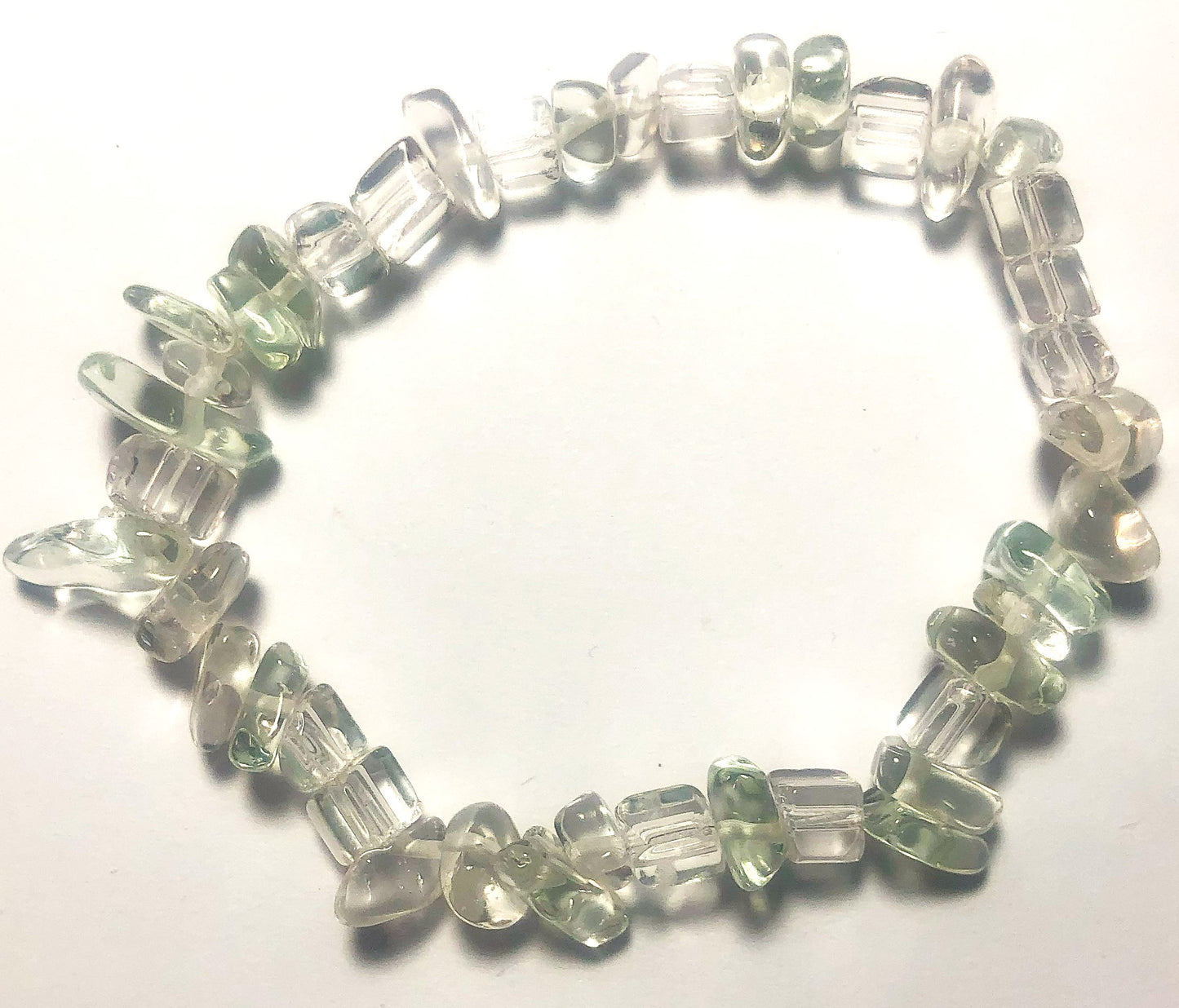 Clear Quartz Chip Bracelet