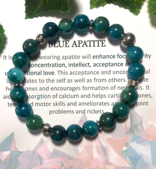 Blue Apetite Bracelet 8mm