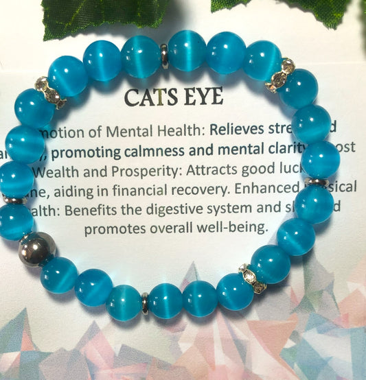 Cats Eye Bracelet 8mm