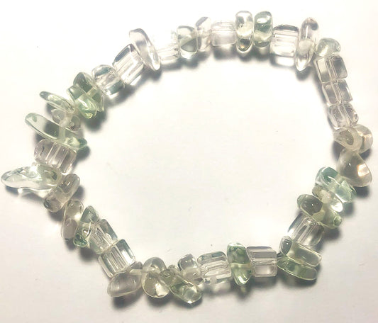Clear Quartz Chip Bracelet